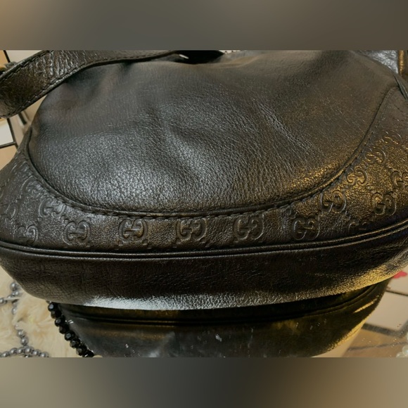 Beautiful EUC Authentic GUCCI hobo with signature G. - Picture 6 of 13